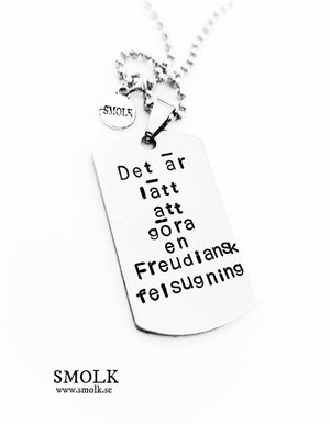 Det är lätt att göra en Freudiansk felsugning - Smolk Sweden