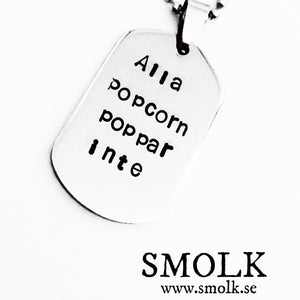 Alla popcorn poppar inte - Smolk Sweden