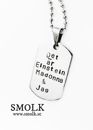 Det är Einstein Madonna & Jag - Smolk Sweden