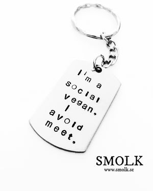 I´m a social vegan. I avoid meet. - Smolk Sweden