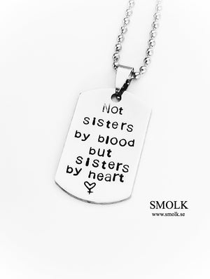 Not sisters by blood but sisters by heart (+ kvinnohjärta) - Smolk Sweden
